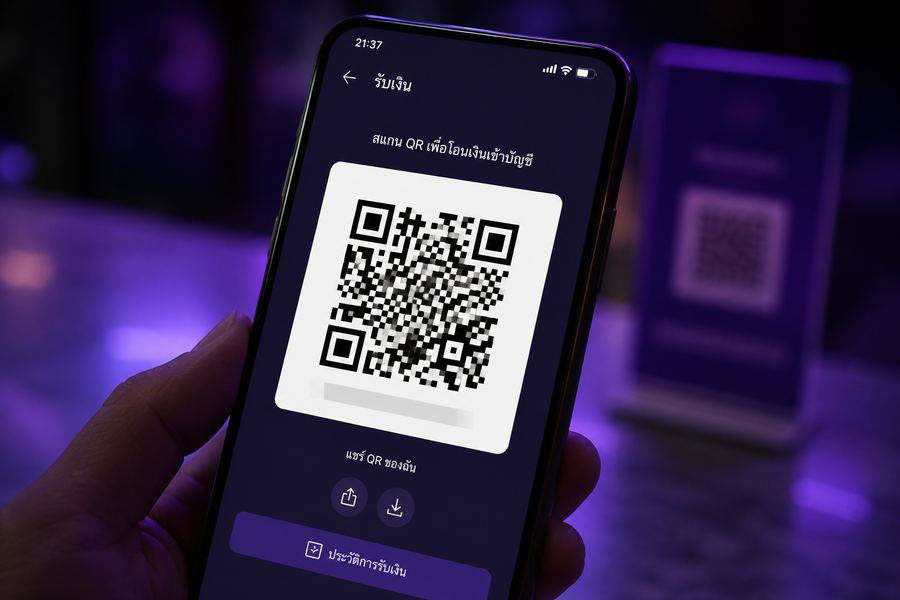 สแกน QR พร้อมเพย์